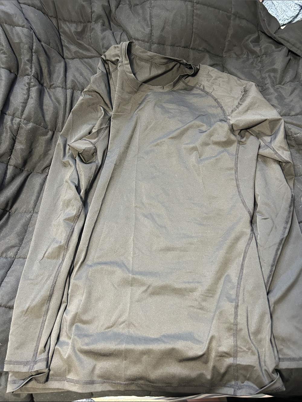 Long Sleeve Performance Top - Black